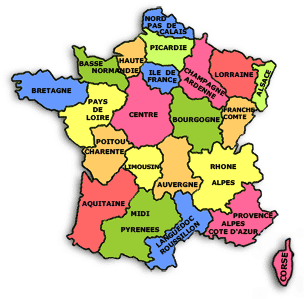 Régions de France